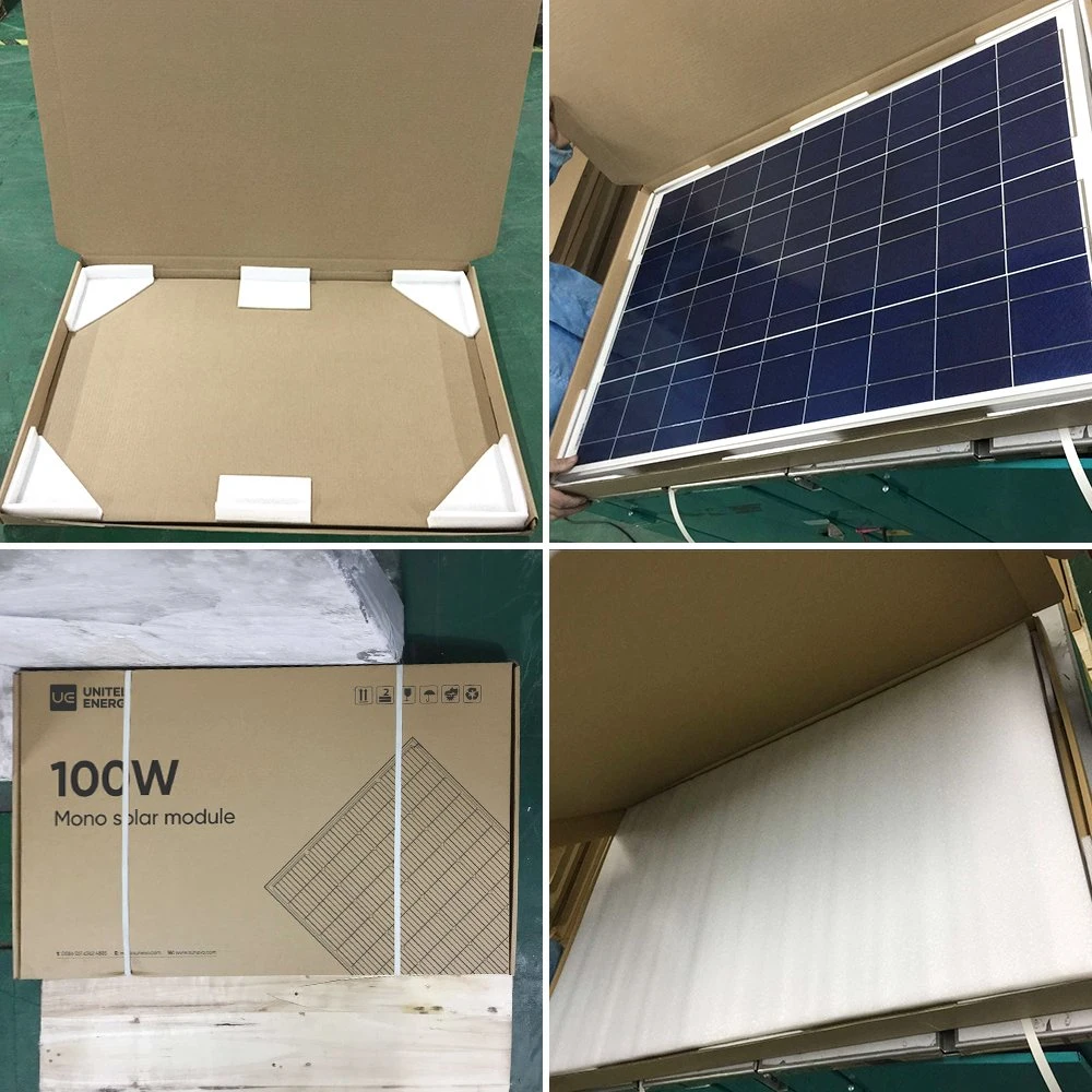 Ue Small Size Mini Solar Panel 12V 18V 20W 30W 40W 50W 100W 150W 50 Watt Custom Mono Cristallin Solar Panel