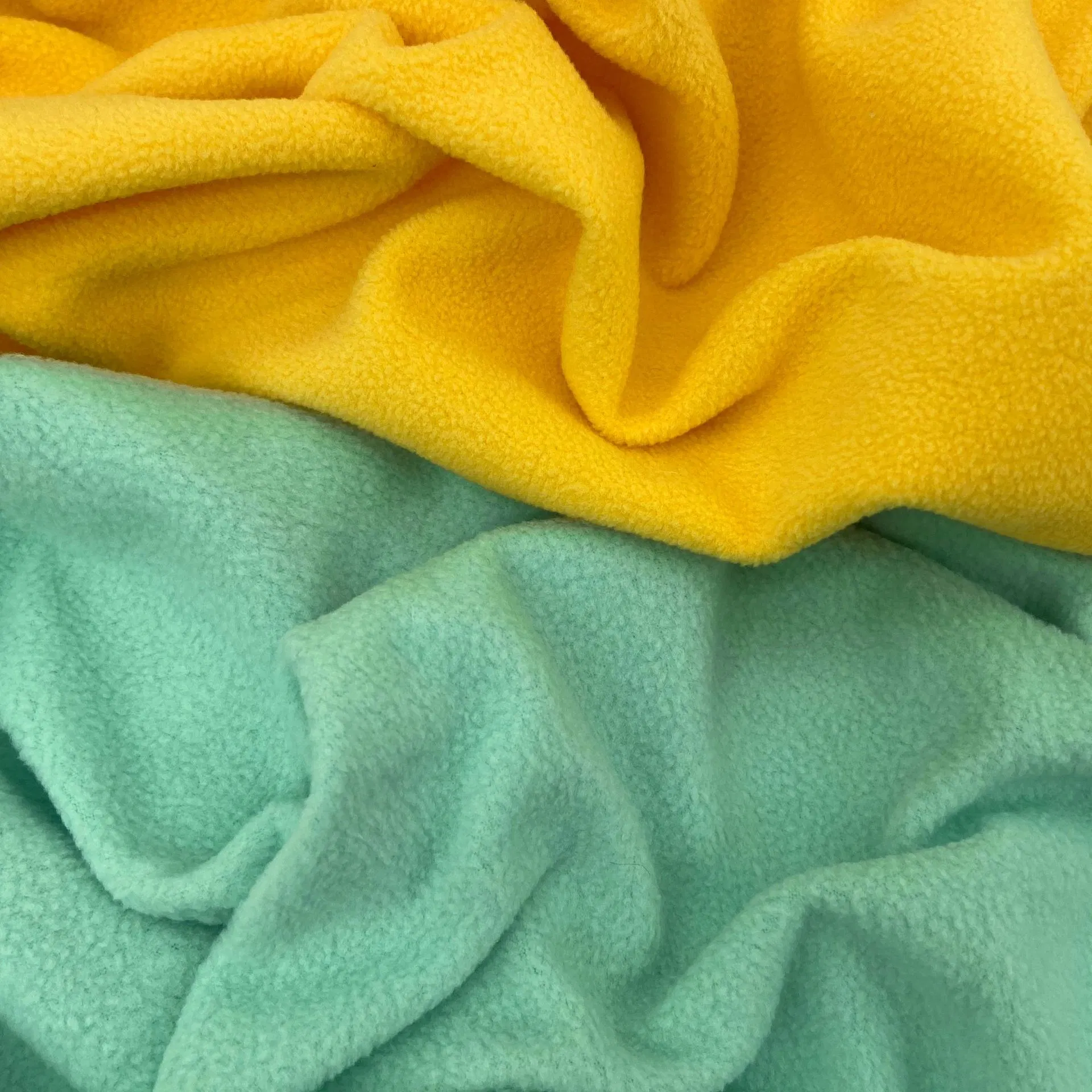 Factory Best Price 100%Polyester Interlock Bonding Polar Fleece Fabric