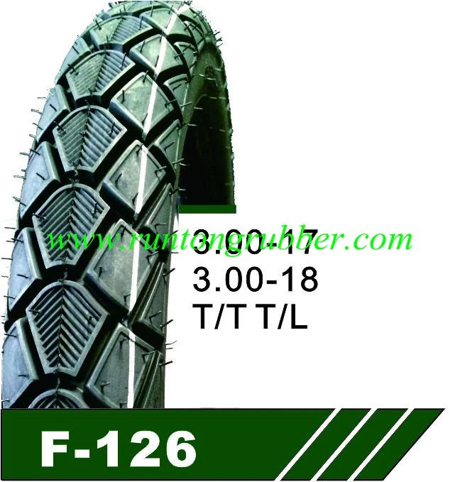 Motorcycle Tyre 3.00-17, 3.00-18 with Durable Quality