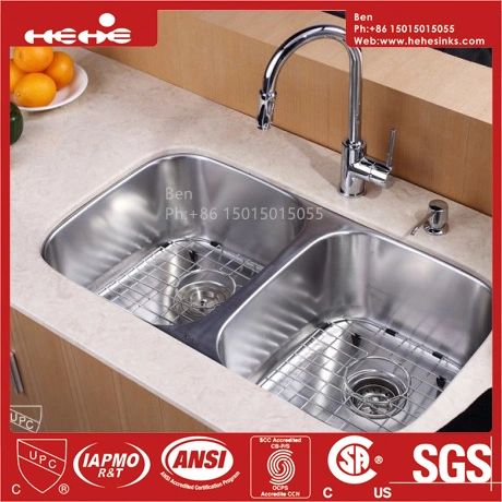 Kitchen Sink, Stainless Steel Sink with Cupc Certified