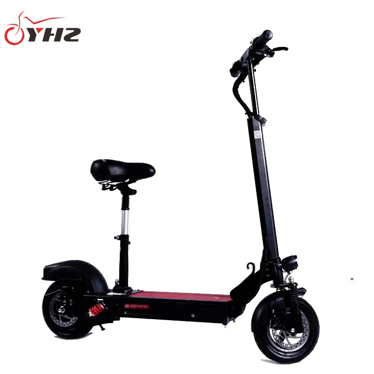 Adult with Seat Lithium Battery 500W Brushless Motor Skateboard Electric Stepper Scooter