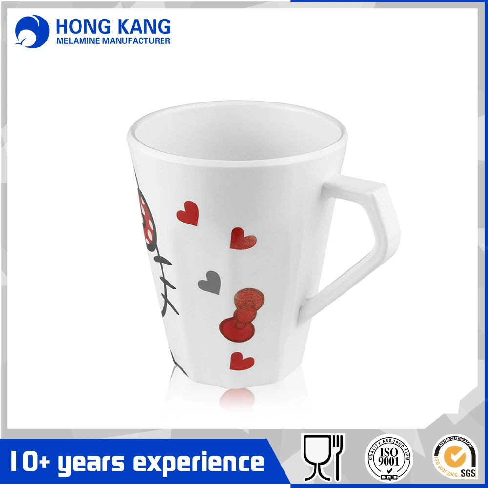 Custom Design 20oz Plastic Melamine Coffee Drinking Cup