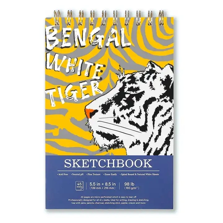 A4/A5 Sketch Notebook and Drawing Notebook for Students and School Customized Design