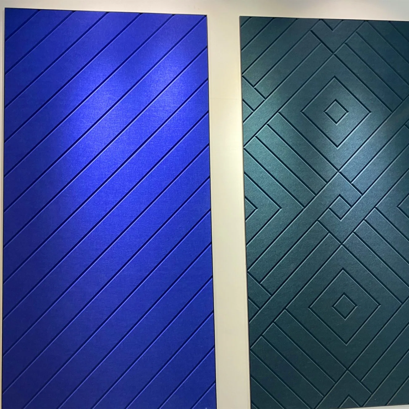 9mm Carved Sound Absorption Polyester Fiber Acoustic Panel