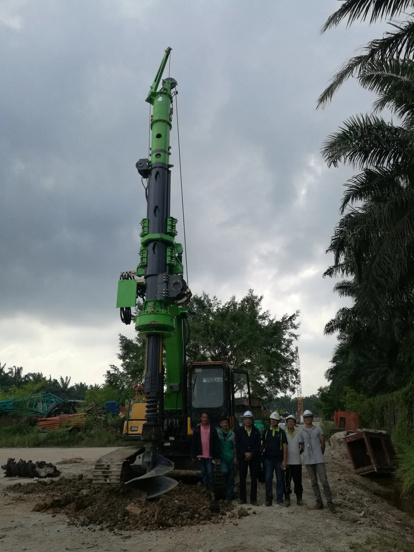 Rotary Drilling Rig Tysim Kr50 High Efficiency and Low Energy Consumption Suitable for Various Geological Conditions