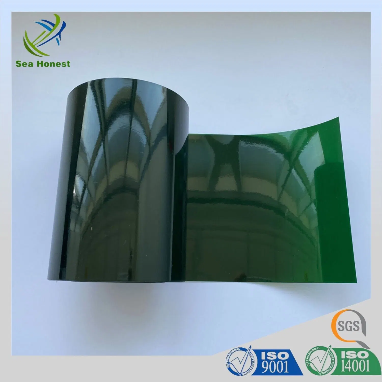 250 Micron Green Pharmaceutical PVC Roll Rigid Film for Blister Pack