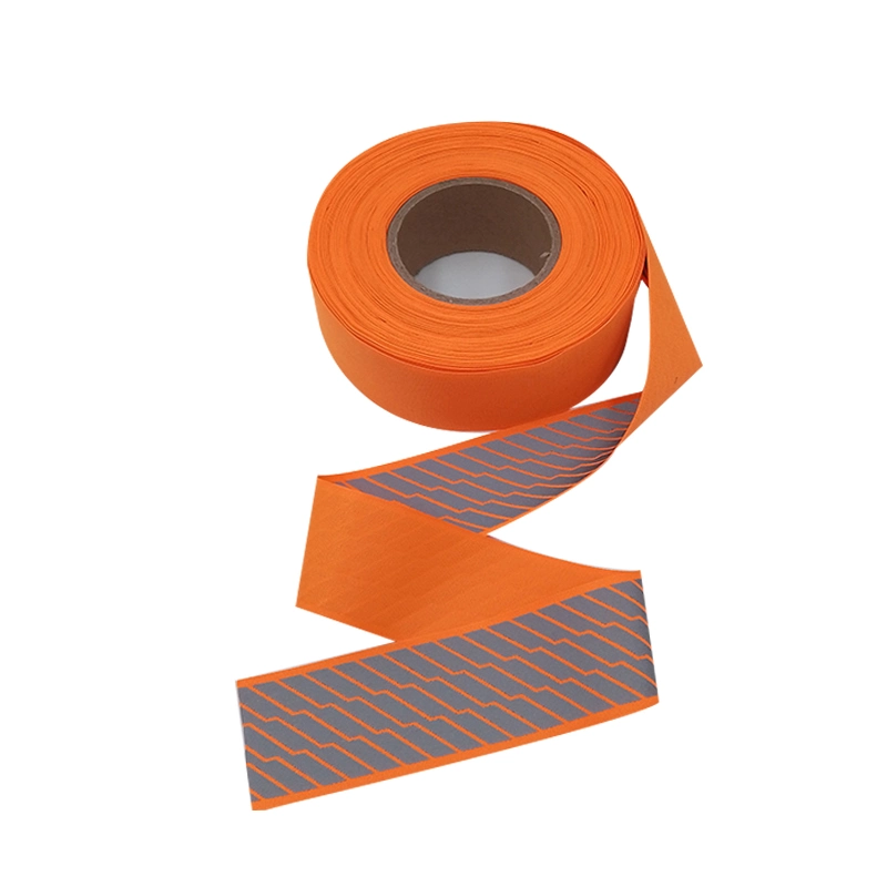 Quality High Reflective Webbing Tape Custom Patterns Reflective Ribbon for Safety Garment