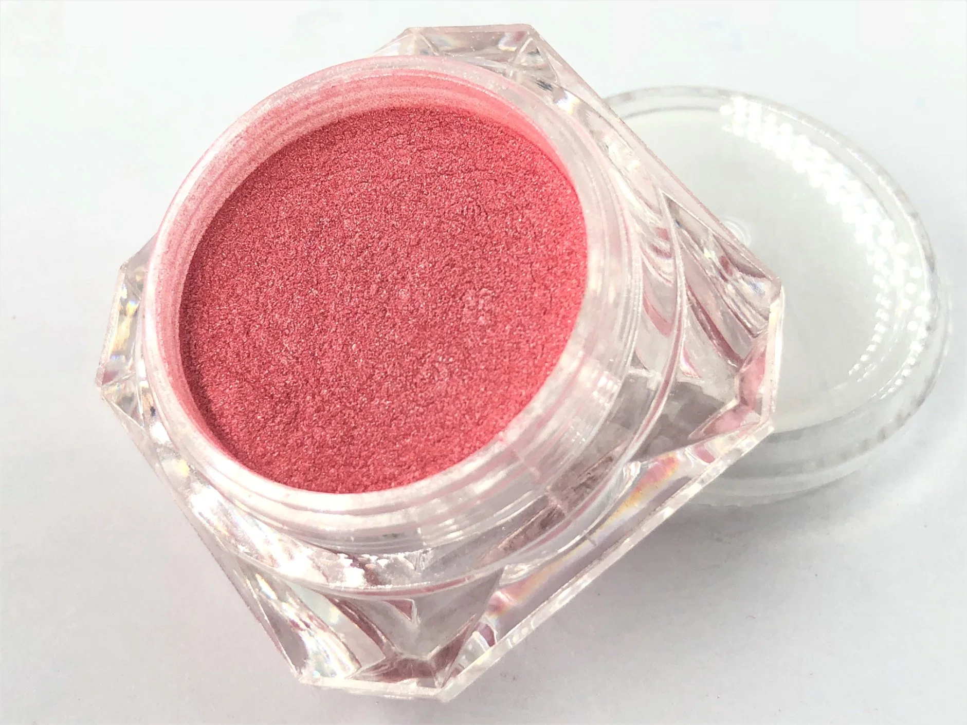 Poudre de mica en plastique rose P403 Perlescent Pigments de peinture de revêtement de mica Hot Vente immeuble