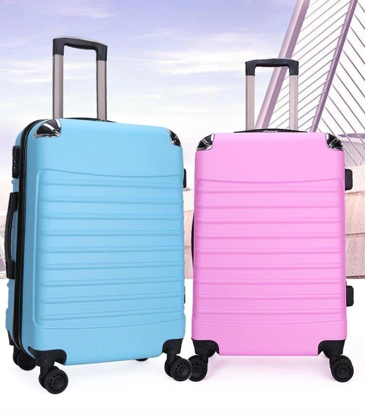 Zonxan Designer Luggage Factory Trolley Hard Case PC Luggage Small Cosmetic Handbags Suit Case Travel Suitcase ABS Luggage Bags Sets