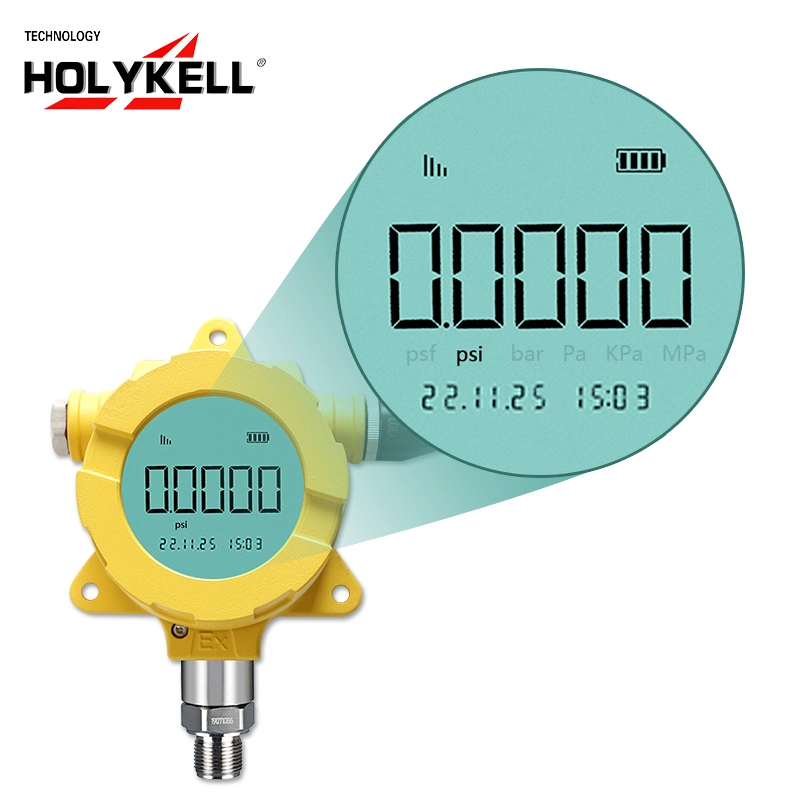 Holykell tarjeta SIM 4G Wireless Lora Iot sensor Transductor de presión de agua