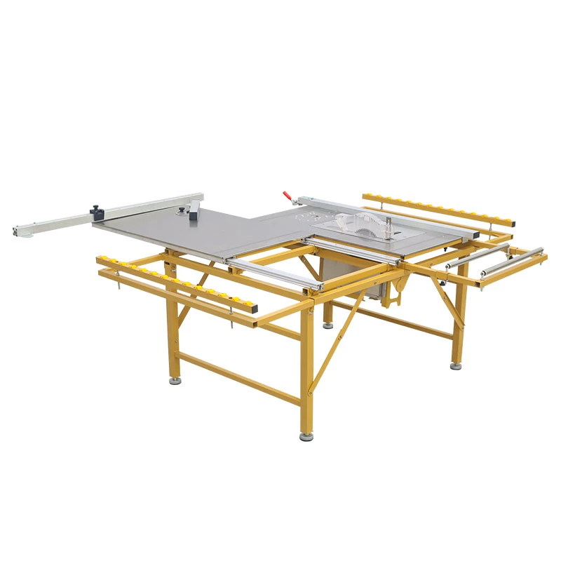 China Portable Folding Precision Wood Cutting Sliding Table Saw Machine