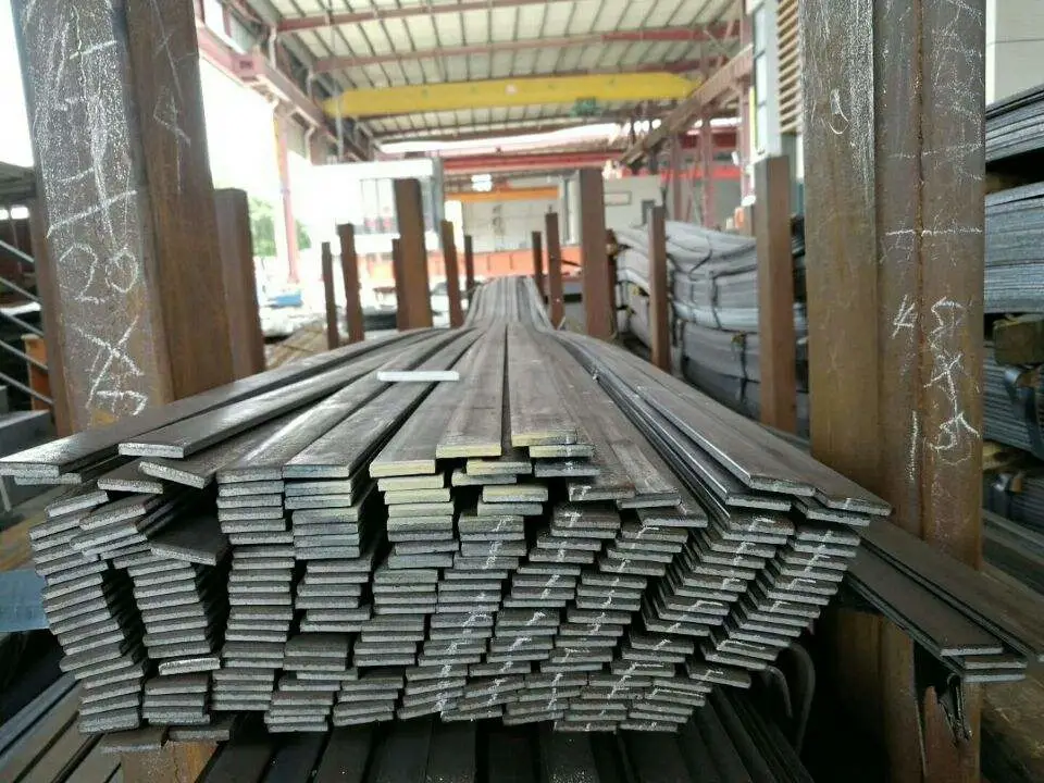 Cold Drawn Metal Alloy Q195 Q235 Q345 Hot Rolled Carbon Steel Flat Bar