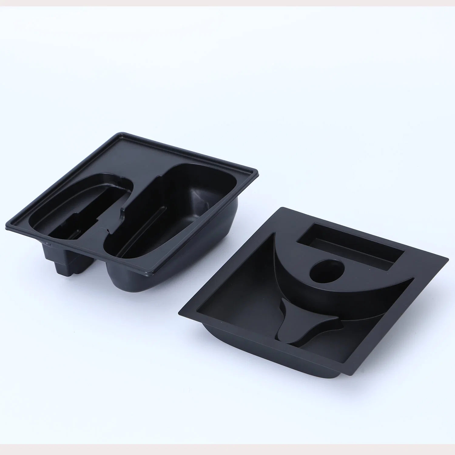 Custom Black PS Matt Thermoforming Plastic Package Tray for Electric Shaver