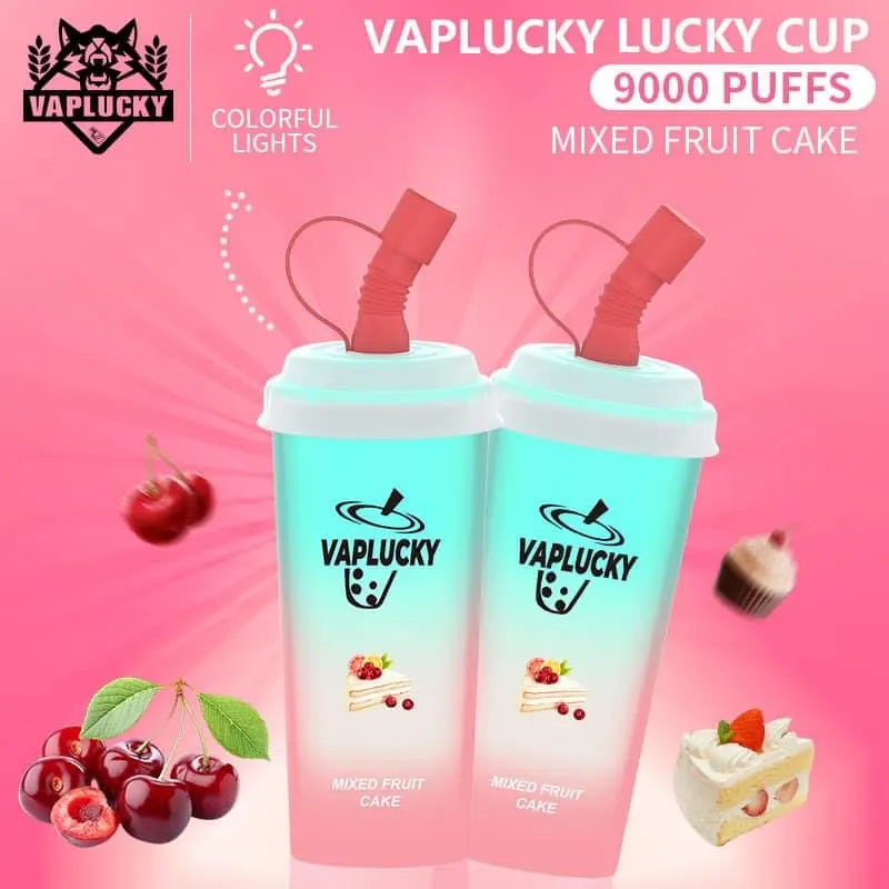 Varluck Luck Cup 9000 Puffs Zbood Customize Te6000 Fruit Flavor B5000 Wonder Grativape Pod Disposable/Chargeable Vape