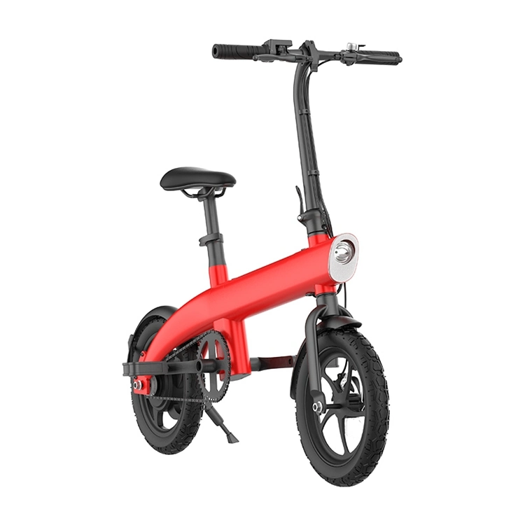 Precio barato 14inch bicicleta bicicleta eléctrico plegable 250W 36V eBike Plegable con pantalla LED inteligente resistente al agua