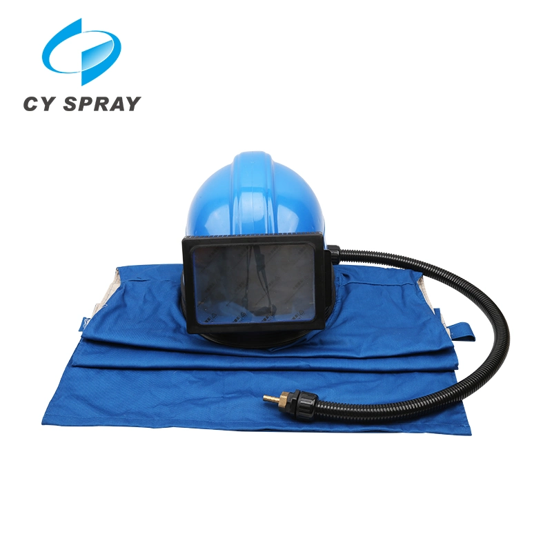 ABS Safety Blasting Helmet Blasting Suit with Air Hose