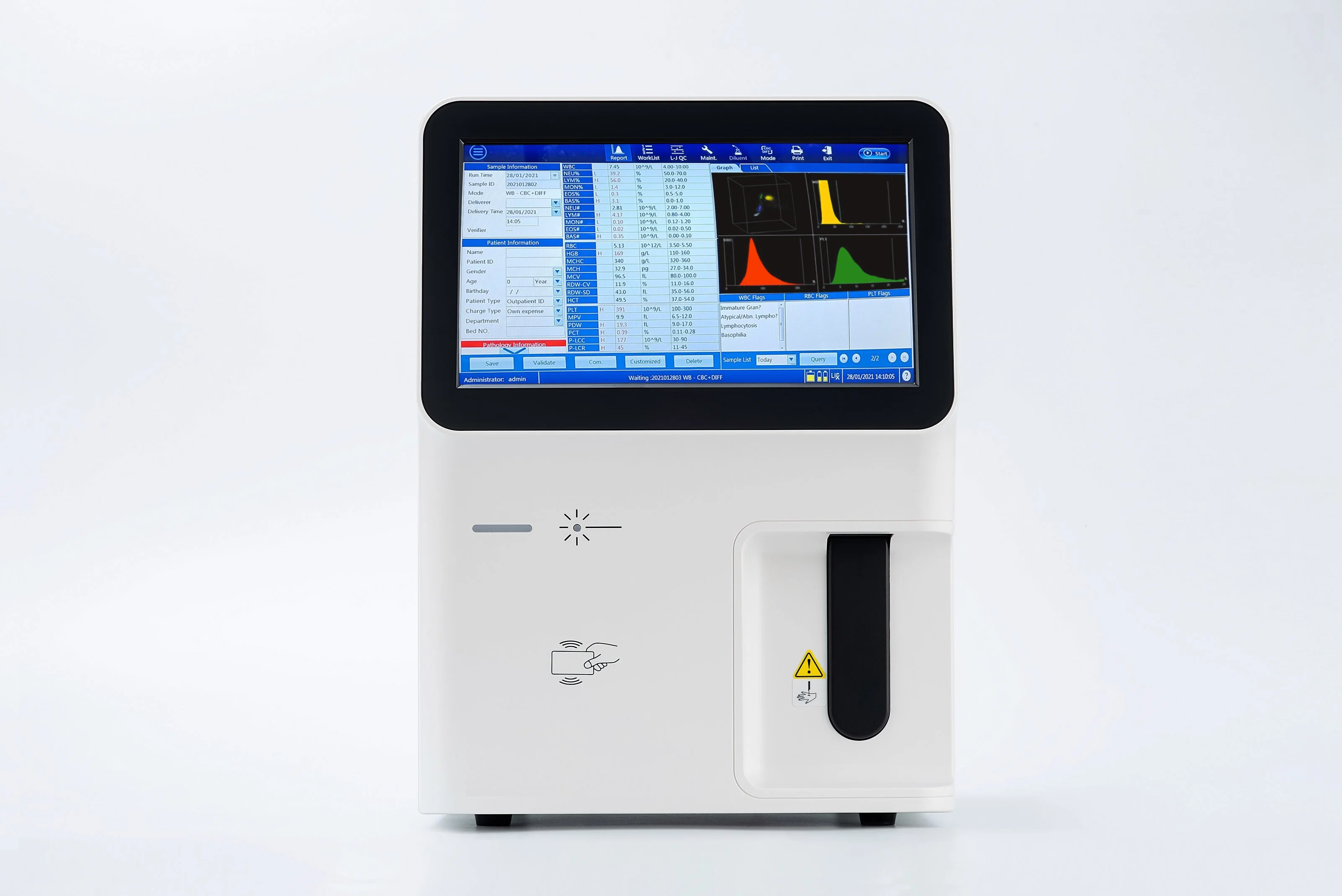 5-Part Fully Atuomatic Hematology Analyzer