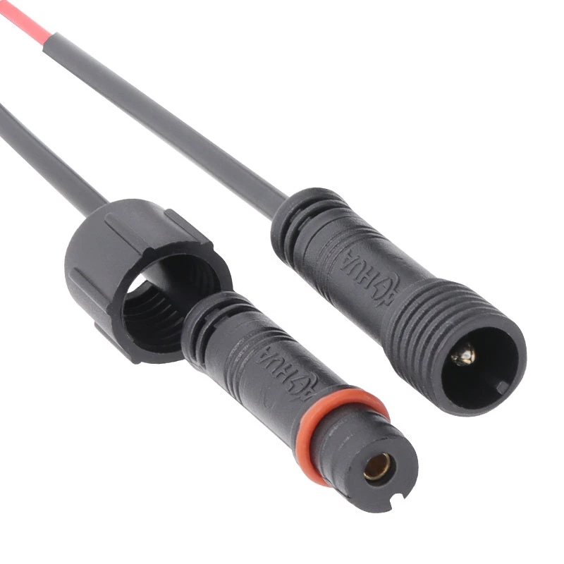 High quality/High cost performance Plastic Wire IP65 Waterproof Connector 2 Pin for LED Tube Light