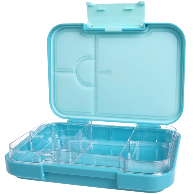 Aohea Reusable Plastic Food Box School Package Kids Bento Box