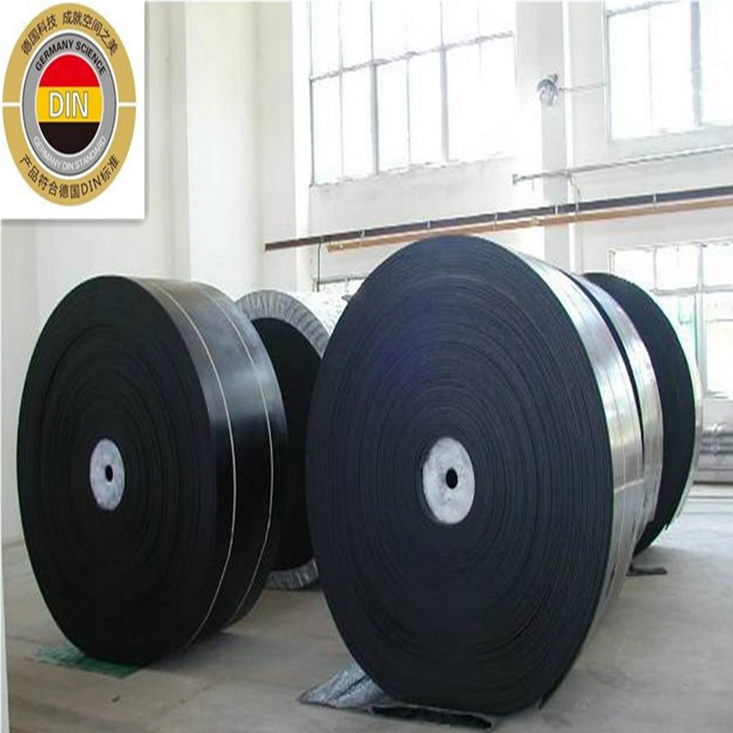 EPDM Material Heat Resistant Rubber Conveyor Belt for Cement Plant