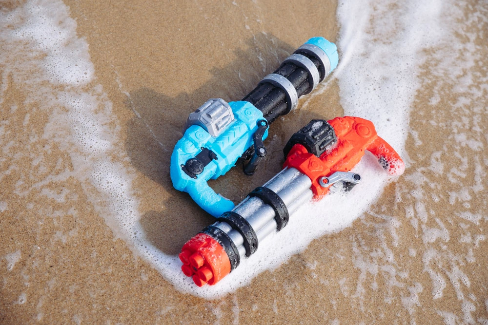 Gatling Water Gun Electric Water Gun for Kids Adults Automatic Water Gun Battery Super Soaker Waterproof Powerful Water Shooting Toys