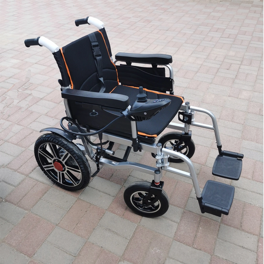 Aluminum Disabled Mobility Scooter Folding Aluminum Electric Power Wheelchair Price