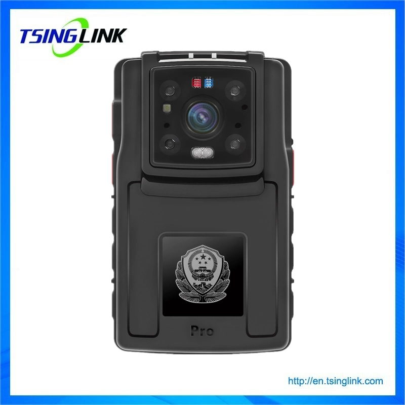 Ai 1080P Vídeo Talkback Law Enforcement Recorder face Recognition LPR Câmara inteligente de polícia usada na carroçaria