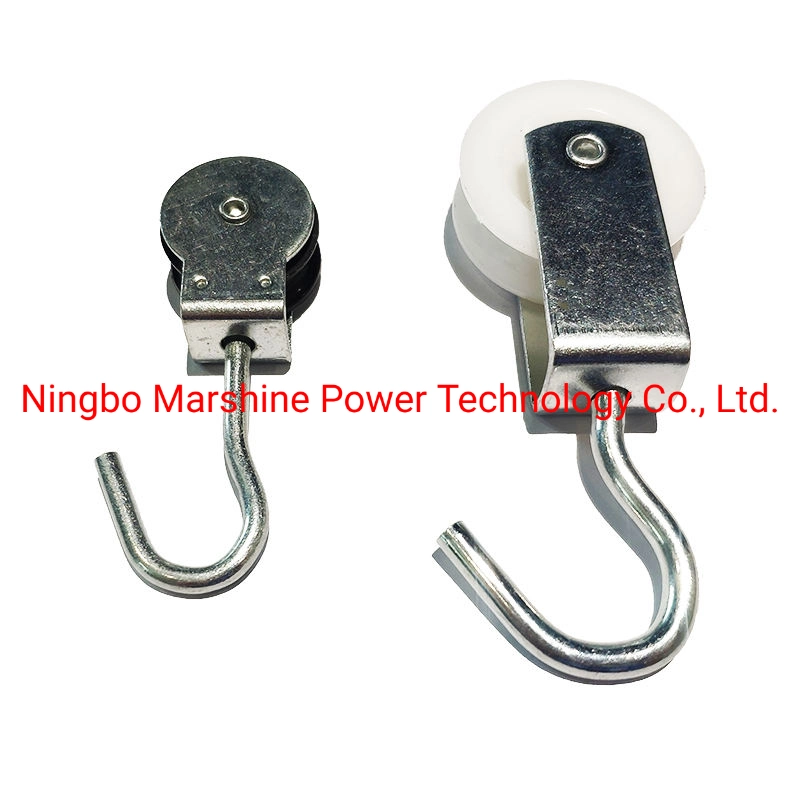 Hanging Hook Wire Exterior Electric Cable Guide Pulley Straight Line Cable Roller