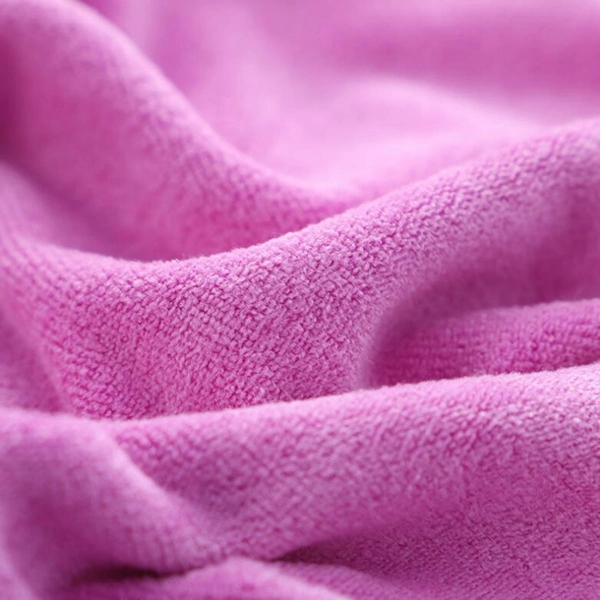 Super Soft and High Water Absorb Quality Outdoor Sport Towel with Microfiber Velour Fabric