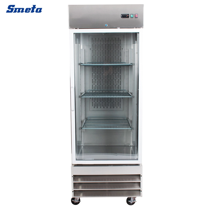 مطبخ SMAD Commercial 115V مع ثلاجة ذات باب صلب من الفولاذ المقاوم للصدأ