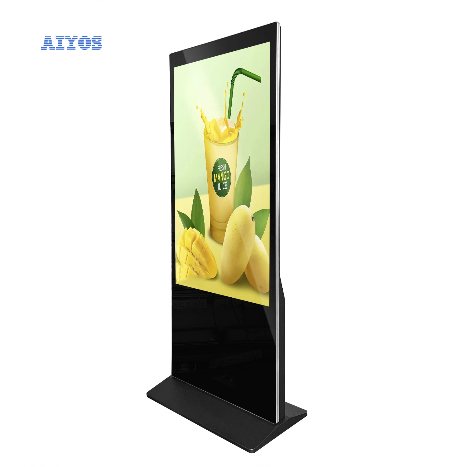 55 Inch Ultra Thin Floor Standing Android WiFi Advertising Digital Signage Display Screen