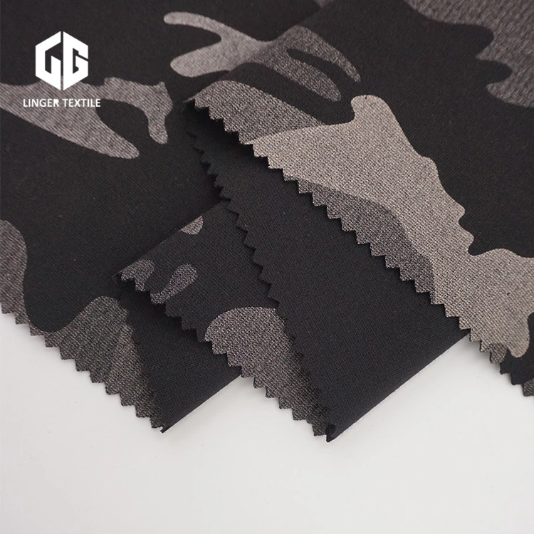 65 35 poliéster de tecido de algodão Camouflage tecido impresso