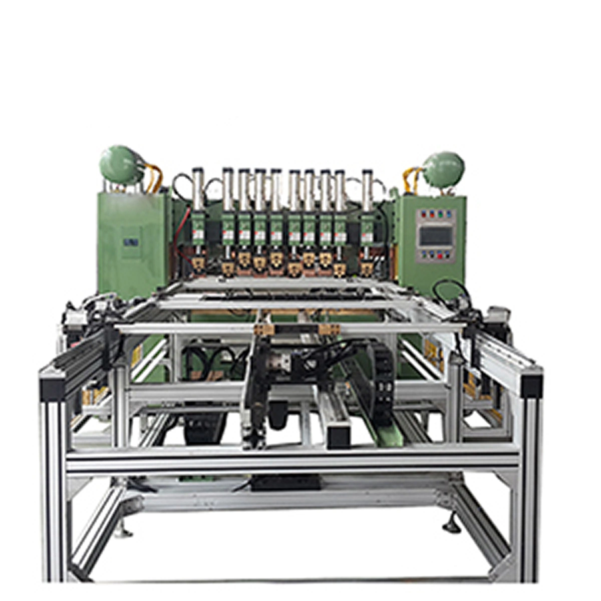 Iron Wire Mesh Medium Frequency Gantry Rowing Welding Machine