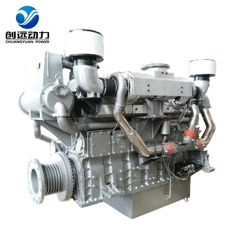 440 - 735kw Sdec Shanghai Cylinder Vehicle Marine Inboard China Manufacturers Diesel Engine with CCS Certificate for Sale