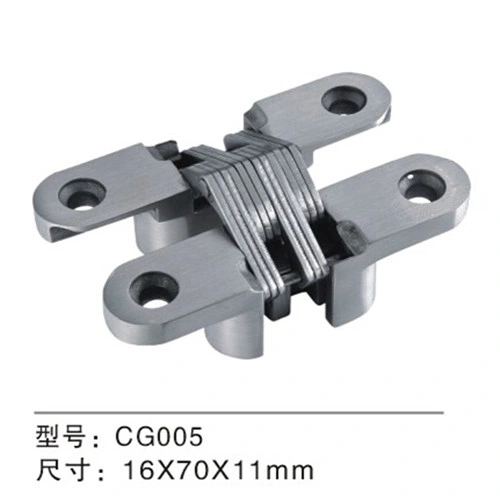 High quality/High cost performance Furniture Stainless Steel 201/304 Folding Conceal Hinges (CG005) 2022