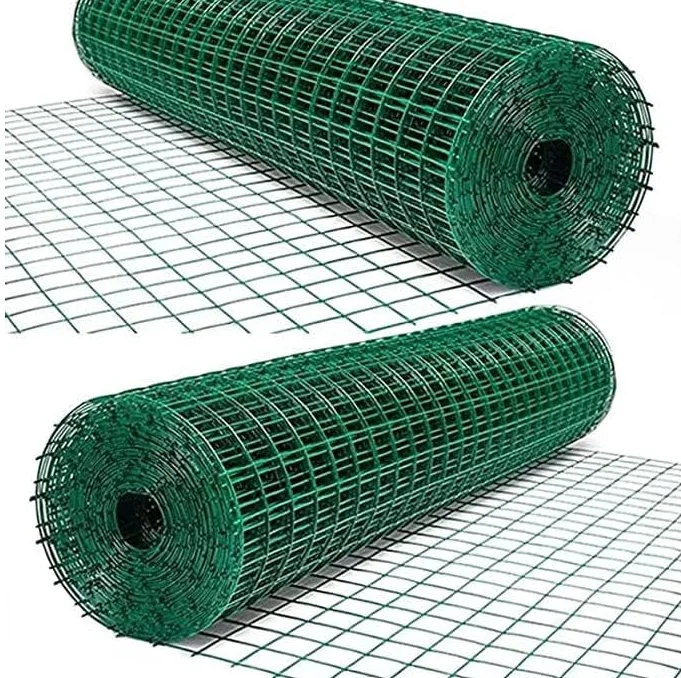 Galvanized Steel Green PVC Coated Welded Wire