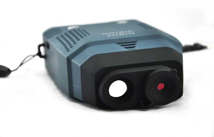 Night Vision Blue Infrared Iiiuminator Allows Viewing in The Dark-Records Images and Video