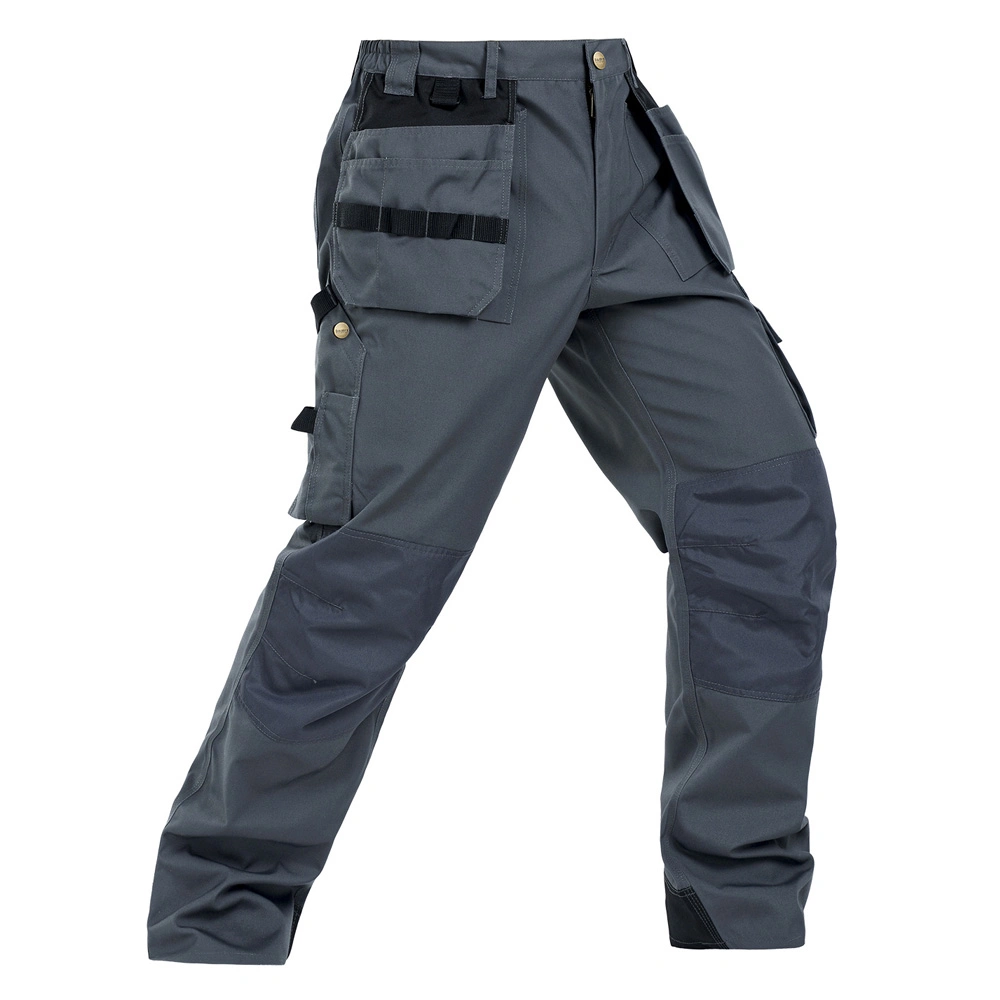 Hot Sale Men's Safety Cargo Six Pocket Pants for Engineer and Mining Working Uniform Work Wear