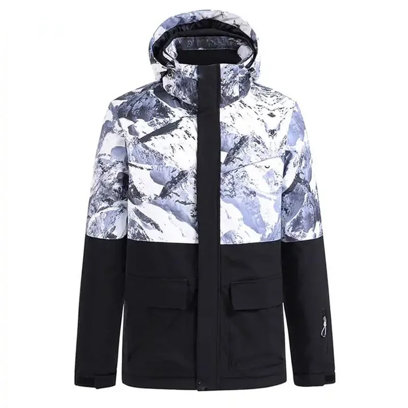 Ski Wear Men Outdoor Warm Thickened Warm Sports Fashion Waterproof Snowboard Winter Jacket