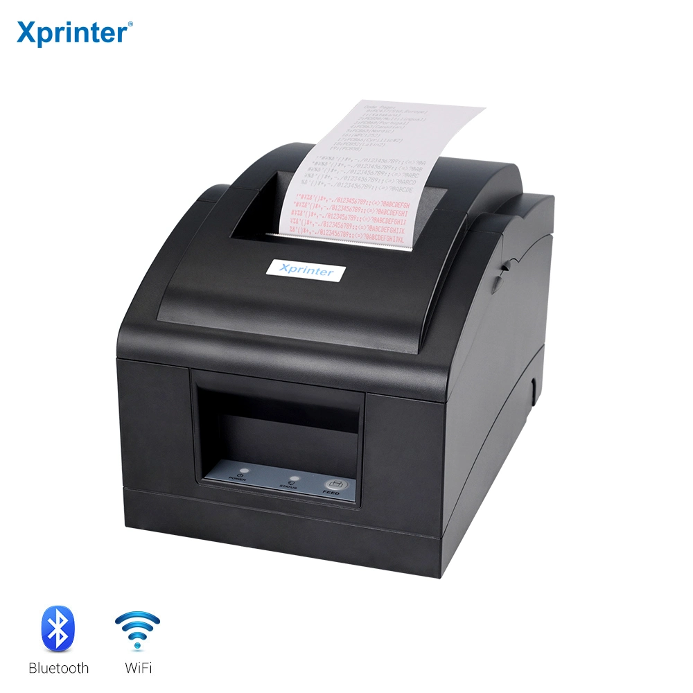 Xprinter XP-C76IIN 76mm impresora de matriz de puntos con USB LAN térmica Impresora de recibos