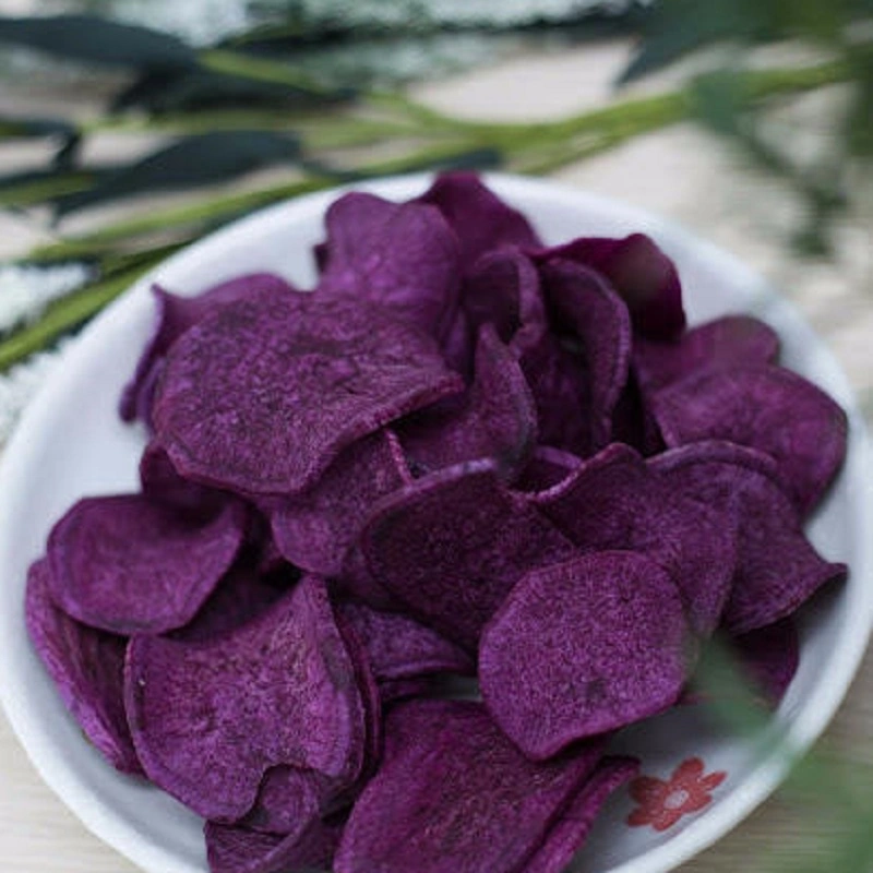 Purple Dried Sweet Potato Chips Sweet Potato Dried Fruits for Snack Wholesale/Supplier