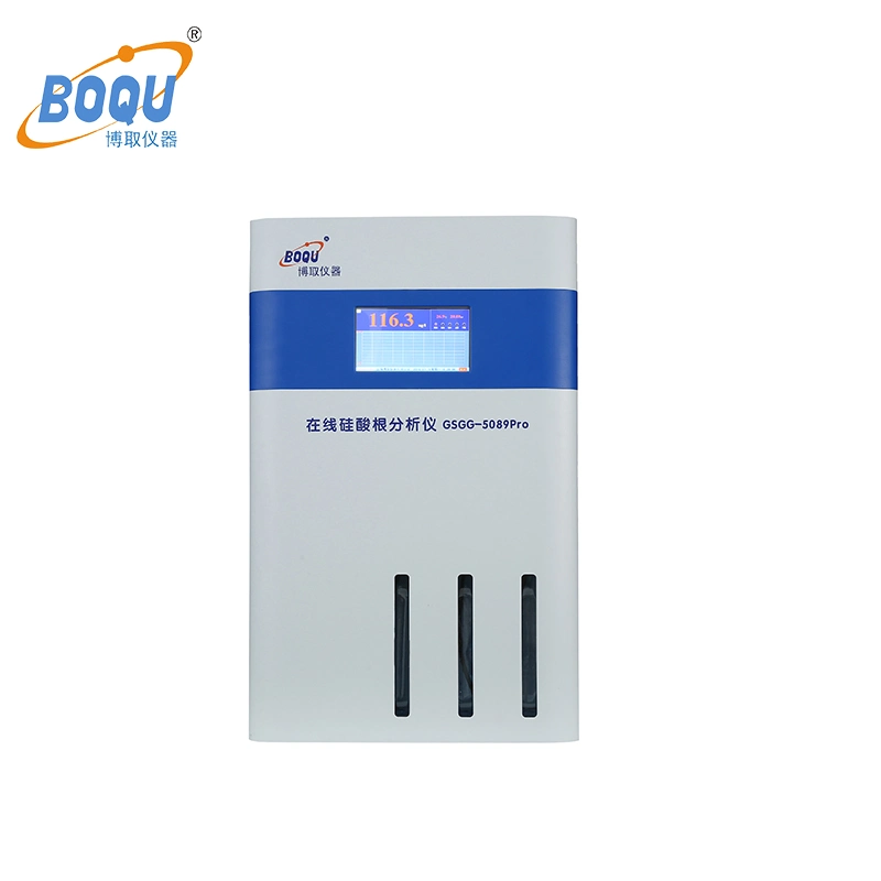 Boqu Gsgg-5089 Industrial Silicate Meter Online Power Plant Water Feed Silicon Meter