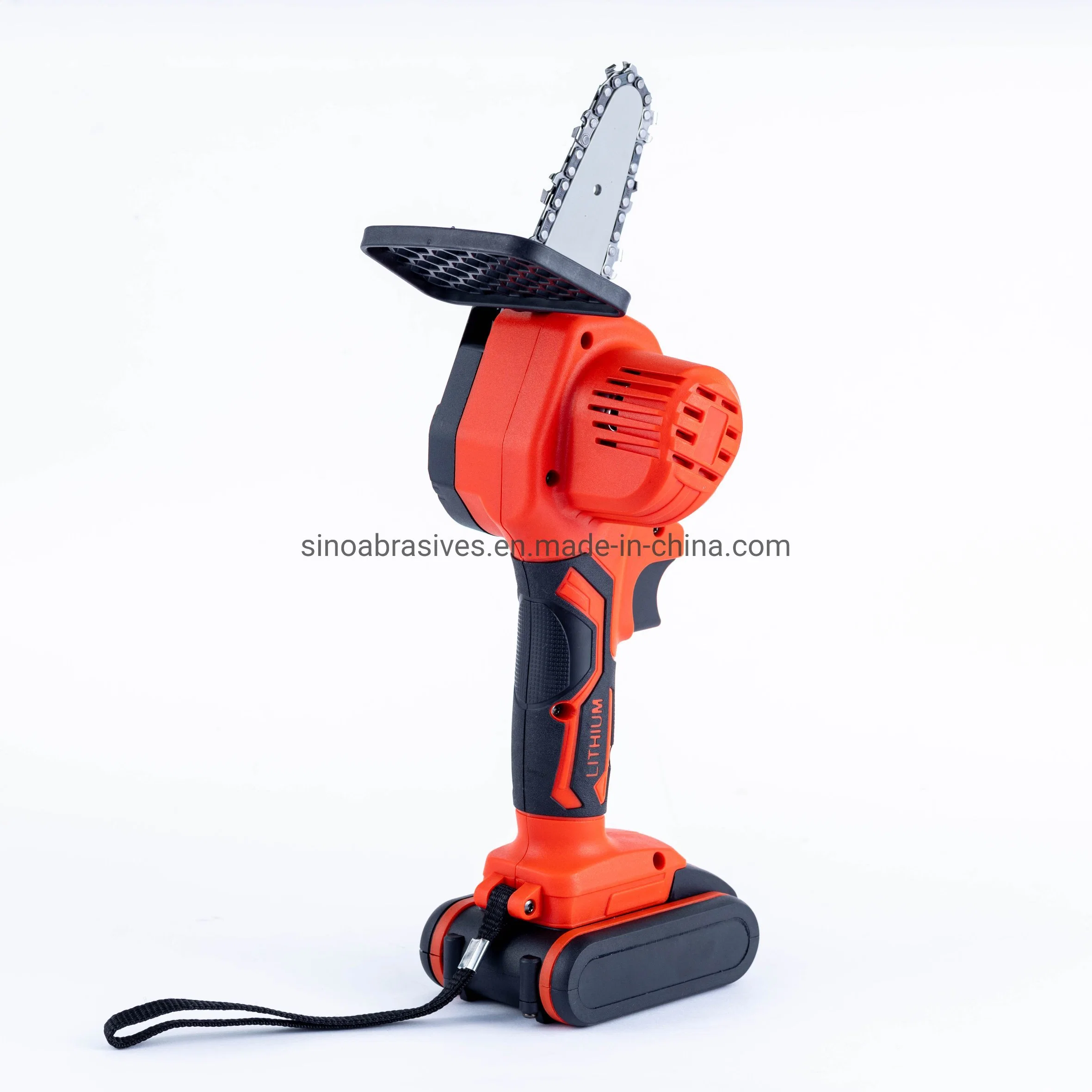 Mini Chainsaw 21V Rechargeable Operated 2000mAh Lithium Battery Hand Chain Saw