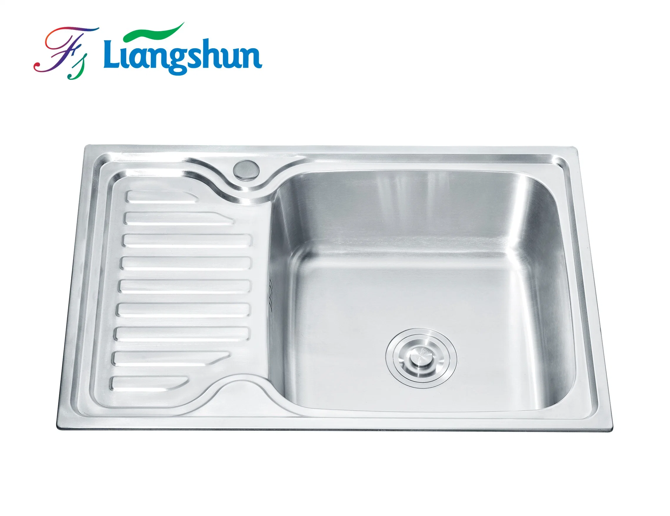 Factory Sale Restaurant Commercial Stainless Steel Water Sink Kitchen Sink Drain Board