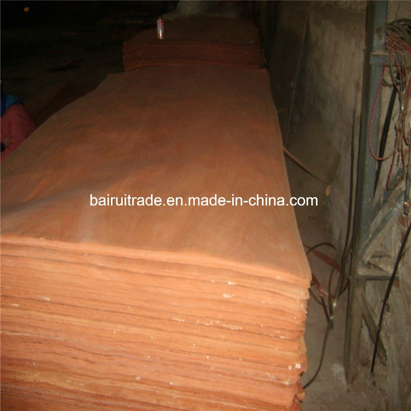 0.3mm Rotary Cut Red Wood Veneer for Plywood