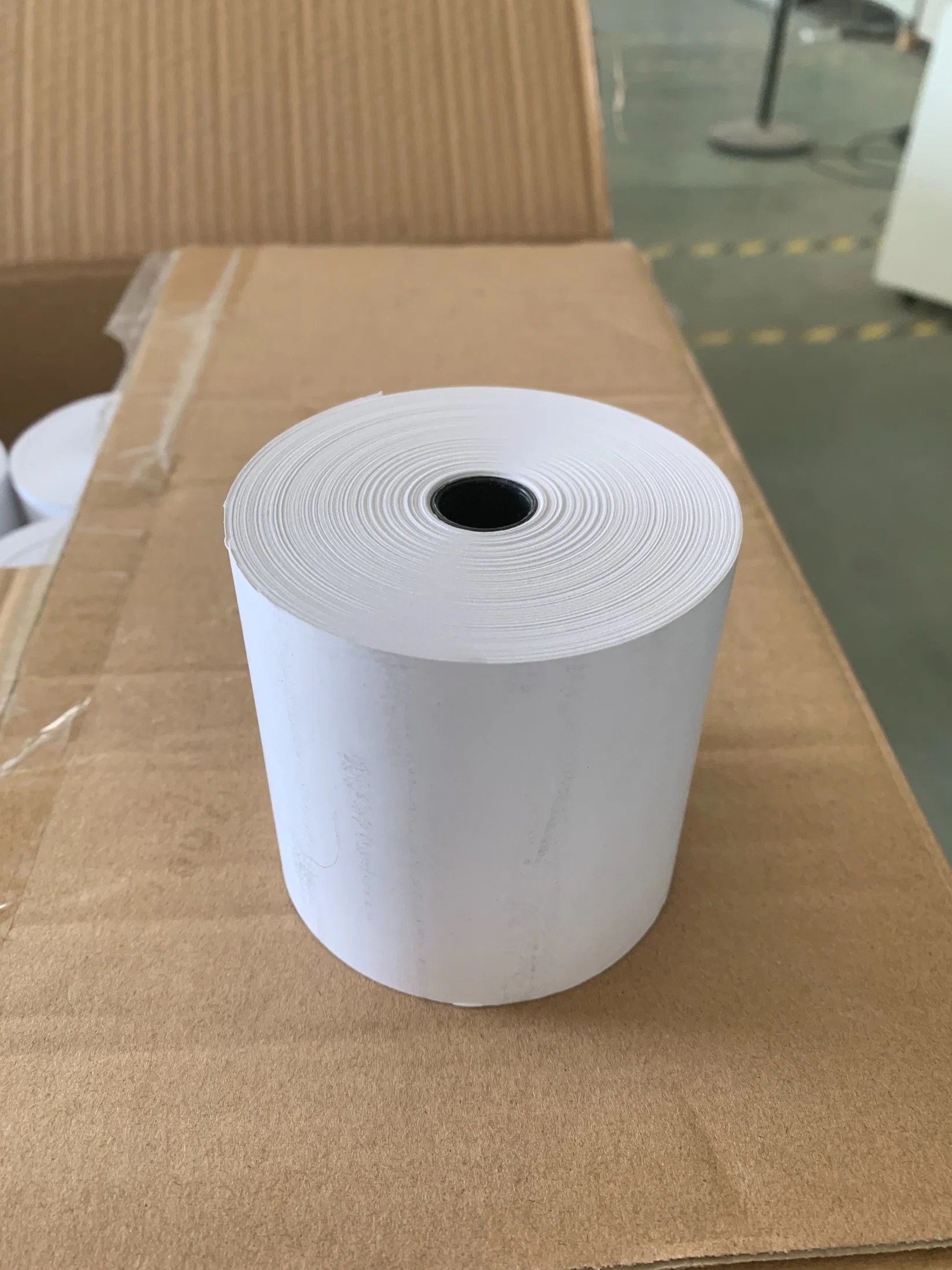 Cash Register Printer Paper, Shopping Order 80*75mm POS Thermal Paper Roll