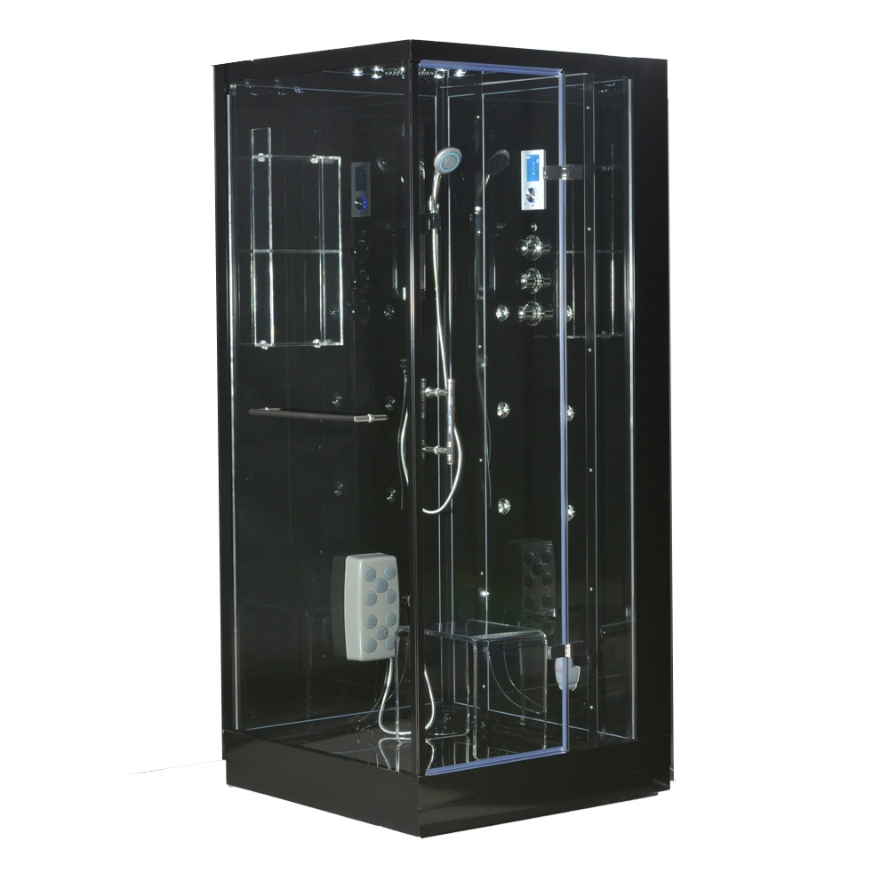 China Manufacture Hinged Shower Screen Steam Shower Enclosed