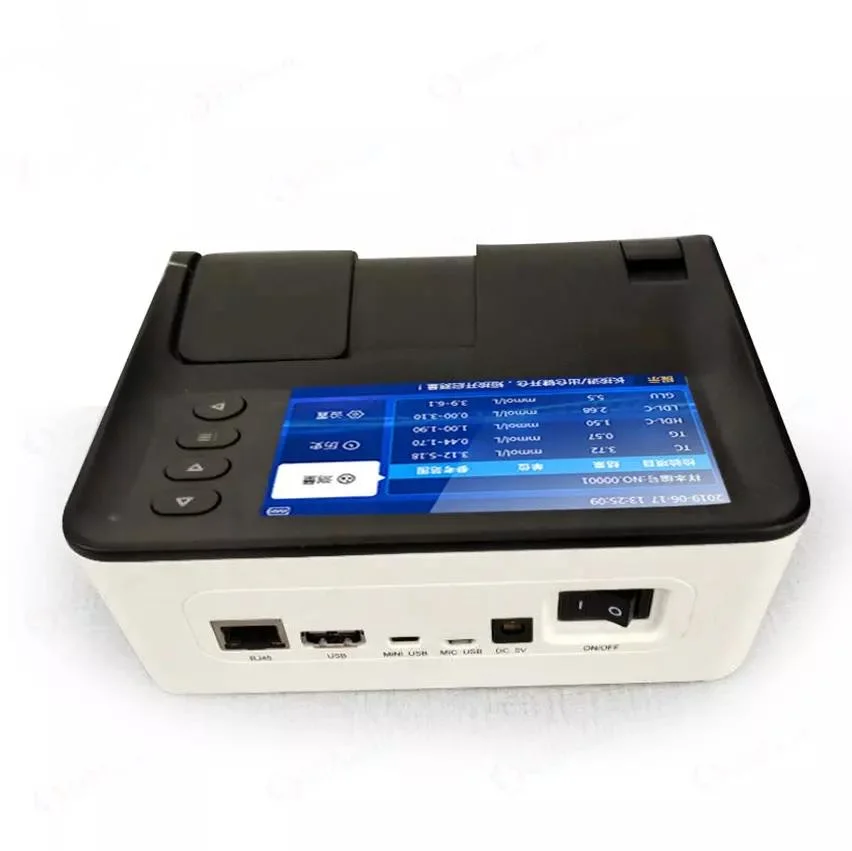 3 Inch Touch Screen Blood Analysis Dry Biochemical Analyzer