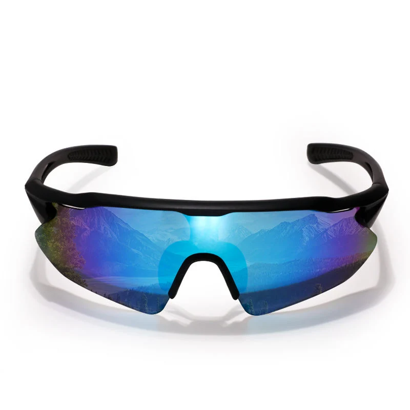 Для использования вне помещений Tr90 поляризованной вилкой для освещения рамы на велосипеде по крикету очки велосипеда Sport солнечные очки