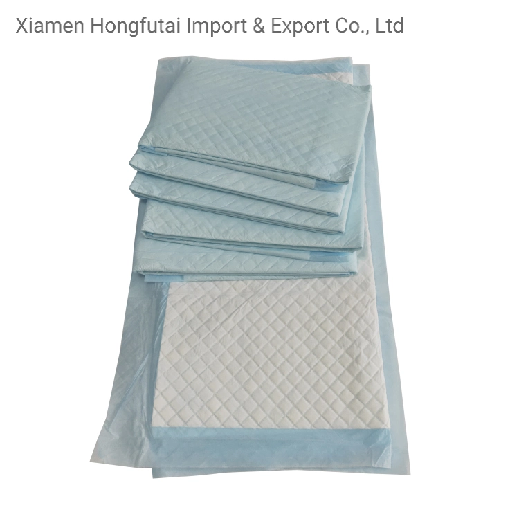 Großhandel/Lieferant Super Absorbierende Einweg Unbequem Hygiene Unterlage Blatt Unter Baby Pflege Bett Pad Hersteller für Frauen